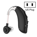 GM-105 Elderly Hearing Aid Sound Amplifier Intelligent Noise Reduction Sound Collector, US Plug(Black), EU Plug(Black) US Plug(Black)
