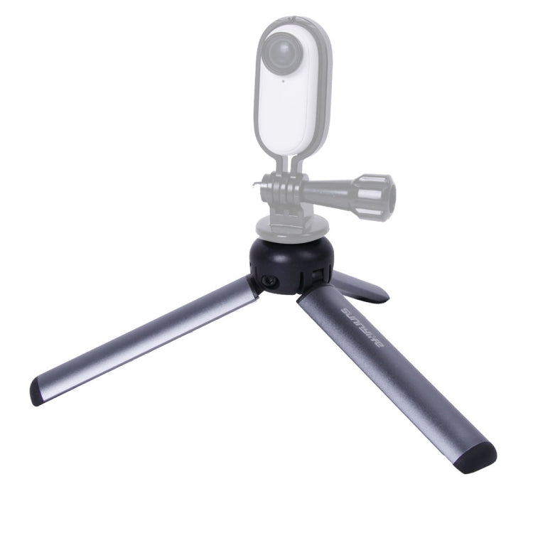 Sunnylife TY-Q9266 Mount Bracket Stabilizer Bicycle Clip with Screw for DJI, Insta360, GoPro and Other Action Cameras, Camera Frame Adapter, Backpack Clip, Tripod – Aluminum Alloy Tripod