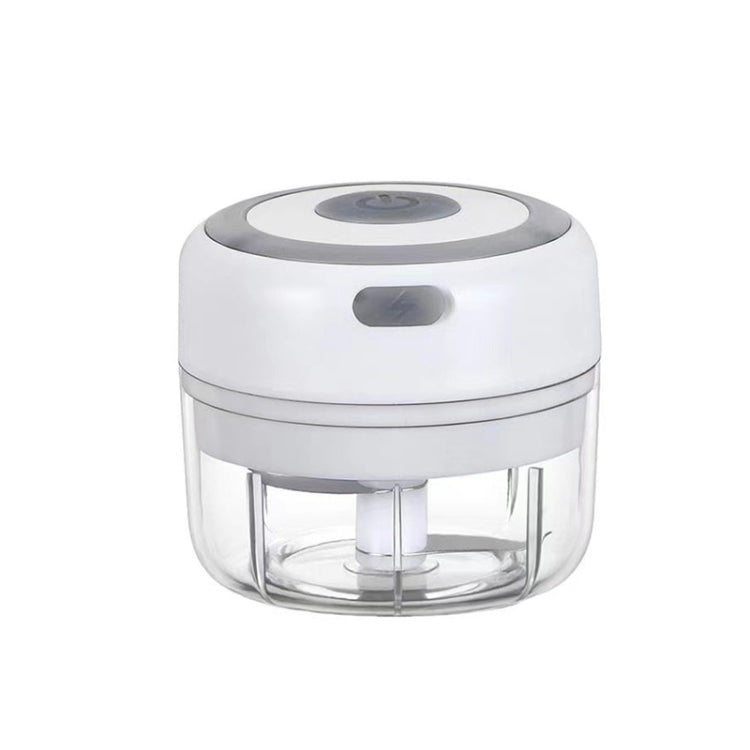 ZM-14 Household Mini Wireless Electric Garlic Masher, White 100ml, Green 100ml, Pink 100ml, High Cup White 250ml, High Cup Green 250ml, High Cup Pink 250ml, White Glass 300ml, Green Glass 300ml, Pink Glass 300ml, White High Cup 250ml + Small Cup 100ml ... White 100ml