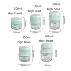 ZM-14 Household Mini Wireless Electric Garlic Masher, White 100ml, Green 100ml, Pink 100ml, High Cup White 250ml, High Cup Green 250ml, High Cup Pink 250ml, White Glass 300ml, Green Glass 300ml, Pink Glass 300ml, White High Cup 250ml + Small Cup 100ml ...