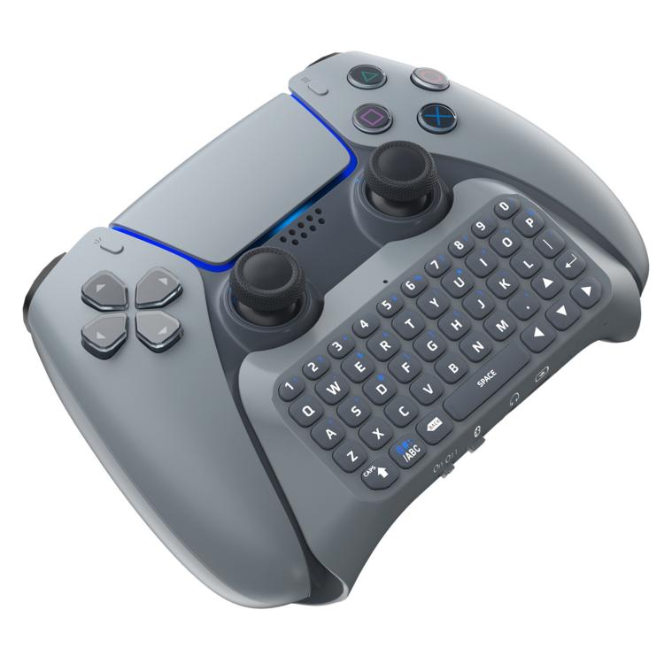 JYS-P5121 Bluetooth Wireless Handle Keyboard Can Chat Voice External Keyboard Suitable For PS5, Note: Without Handle, JYS-P5121 (Grey) – Bluetooth JYS-P5121 (Grey)