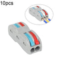 SPL-2 2 In 3 Out Colorful Quick Line Terminal Multi-Function Dismantling Wire Connection Terminal, SPL-2 2 In 3 Out, SPL-3 3 In 3 Out, SPL-42 2 In 4 Out, SPL-62 2 In 6 Out, SPL-63 3 In 6 Out, SPL-93 3 In 9 Out, LT-624 2 In 4 Out, LT-626 2 In 6 Out     ...