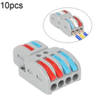 SPL-2 2 In 3 Out Colorful Quick Line Terminal Multi-Function Dismantling Wire Connection Terminal, SPL-2 2 In 3 Out, SPL-3 3 In 3 Out, SPL-42 2 In 4 Out, SPL-62 2 In 6 Out, SPL-63 3 In 6 Out, SPL-93 3 In 9 Out, LT-624 2 In 4 Out, LT-626 2 In 6 Out     ...