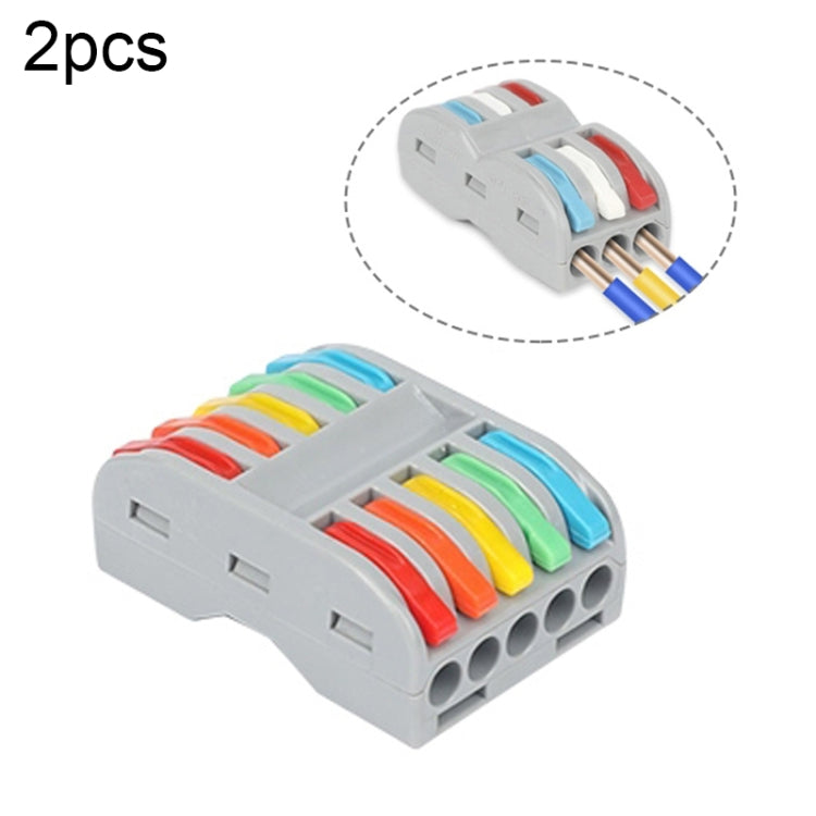 SPL-2 2 In 3 Out Colorful Quick Line Terminal Multi-Function Dismantling Wire Connection Terminal, SPL-2 2 In 3 Out, SPL-3 3 In 3 Out, SPL-42 2 In 4 Out, SPL-62 2 In 6 Out, SPL-63 3 In 6 Out, SPL-93 3 In 9 Out, LT-624 2 In 4 Out, LT-626 2 In 6 Out     ...