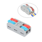 SPL-2 2 In 3 Out Colorful Quick Line Terminal Multi-Function Dismantling Wire Connection Terminal, SPL-2 2 In 3 Out, SPL-3 3 In 3 Out, SPL-42 2 In 4 Out, SPL-62 2 In 6 Out, SPL-63 3 In 6 Out, SPL-93 3 In 9 Out, LT-624 2 In 4 Out, LT-626 2 In 6 Out     ...