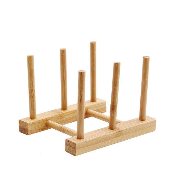 Multi-Purpose Bowl Disc Rack Kitchen Drain Rack Bamboo Tableware Storage Rack, Layer (specification): 2 Grid, 2 Grid, 4 Grid, 7 Grid, 8 Grid 2 Grid
