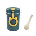 Portable Handle Breakfast Cup Porridge Cup Suitable For Microwave Oven, Style:, Cat Buckle (Dark Blue), Cat Buckle (Hawthorn Red), Cat Buckle (Yellow), Long Band (Dark Blue), Long Band (Red), Long Band (Yellow) – Durable Build, Easy to Use Cat Buckle (Dark Blue)