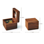 Frame Style Music Box Wooden Music Box Novelty Valentine Day Gift,Style:, Walnut Gold-Plated Movement, Maple Gold-Plated Movement, Rosewood Gold-Plated Movement, Maple Red-Bronze Movement, Walnut Red-Bronze Movement, Rosewood Red-Bronze Movement –...