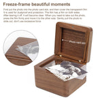 Frame Style Music Box Wooden Music Box Novelty Valentine Day Gift,Style:, Walnut Gold-Plated Movement, Maple Gold-Plated Movement, Rosewood Gold-Plated Movement, Maple Red-Bronze Movement, Walnut Red-Bronze Movement, Rosewood Red-Bronze Movement –...