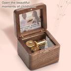 Frame Style Music Box Wooden Music Box Novelty Valentine Day Gift,Style:, Walnut Gold-Plated Movement, Maple Gold-Plated Movement, Rosewood Gold-Plated Movement, Maple Red-Bronze Movement, Walnut Red-Bronze Movement, Rosewood Red-Bronze Movement –...