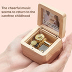 Frame Style Music Box Wooden Music Box Novelty Valentine Day Gift,Style:, Walnut Gold-Plated Movement, Maple Gold-Plated Movement, Rosewood Gold-Plated Movement, Maple Red-Bronze Movement, Walnut Red-Bronze Movement, Rosewood Red-Bronze Movement –...
