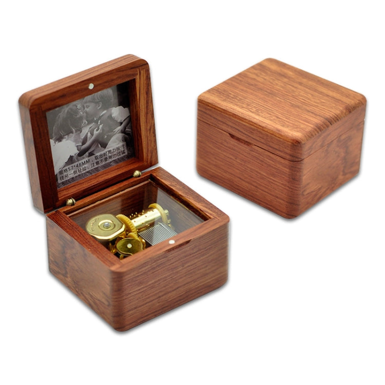 Frame Style Music Box Wooden Music Box Novelty Valentine Day Gift,Style:, Walnut Gold-Plated Movement, Maple Gold-Plated Movement, Rosewood Gold-Plated Movement, Maple Red-Bronze Movement, Walnut Red-Bronze Movement, Rosewood Red-Bronze Movement –... Rosewood Gold-Plated Movement