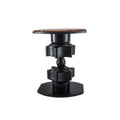 Mini Gimbal Camera Bracket Desktop Mobile Phone Bracket Recorder Car Bracket, Dual Attachment Mount, 1/4 Screw Connector for GoPro, Magnet Paste for Phones Dual Attachment Mount