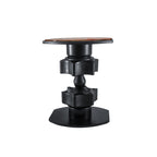 Mini Gimbal Camera Bracket Desktop Mobile Phone Bracket Recorder Car Bracket, Dual Attachment Mount, 1/4 Screw Connector for GoPro, Magnet Paste for Phones Dual Attachment Mount