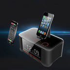 A8 Charging Base Audio NFC Bluetooth Speaker Alarm Clock, US Plug, UK Plug, EU Plug