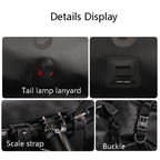 Rhinowalk X21998 Full 12L Waterproof Large Capacity Front Hanging Bag Off-Road Long-Distance Cycling Bag, Rhinowalk X21998