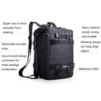 Rhinowalk Multi-Function Motorcycle Rear Seat Bag Combination Rear Shelf Pannier, Black 10L, Yellow 10L, Black 20L, Yellow 20L, Black 30L, Yellow 30L