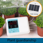 G89456 Solar Intelligent Voice Timing Automatic Flower Watering Device Lazy Plant Dripper, Single Pump 10 Sets, Single Pump 15 Sets, Double Pump 15 Sets 10M Tube, Double Pump 20 Sets Drop 15M Tube, Double Pump 30 Sets 20M Tube – Durable Build, Easy to Use