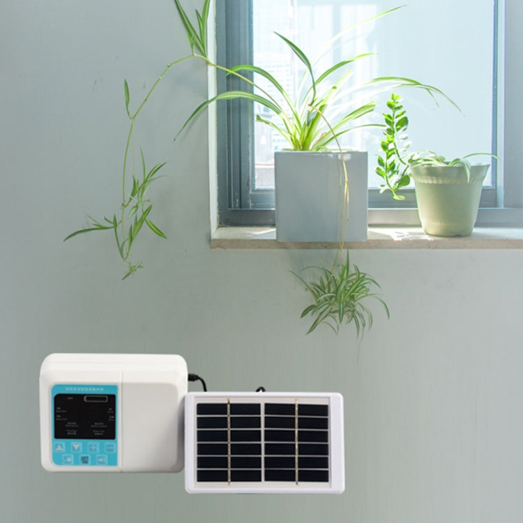 G89456 Solar Intelligent Voice Timing Automatic Flower Watering Device Lazy Plant Dripper, Single Pump 10 Sets, Single Pump 15 Sets, Double Pump 15 Sets 10M Tube, Double Pump 20 Sets Drop 15M Tube, Double Pump 30 Sets 20M Tube – Durable Build, Easy to Use