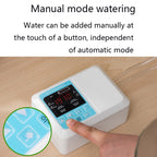 G89456 Solar Intelligent Voice Timing Automatic Flower Watering Device Lazy Plant Dripper, Single Pump 10 Sets, Single Pump 15 Sets, Double Pump 15 Sets 10M Tube, Double Pump 20 Sets Drop 15M Tube, Double Pump 30 Sets 20M Tube – Durable Build, Easy to Use