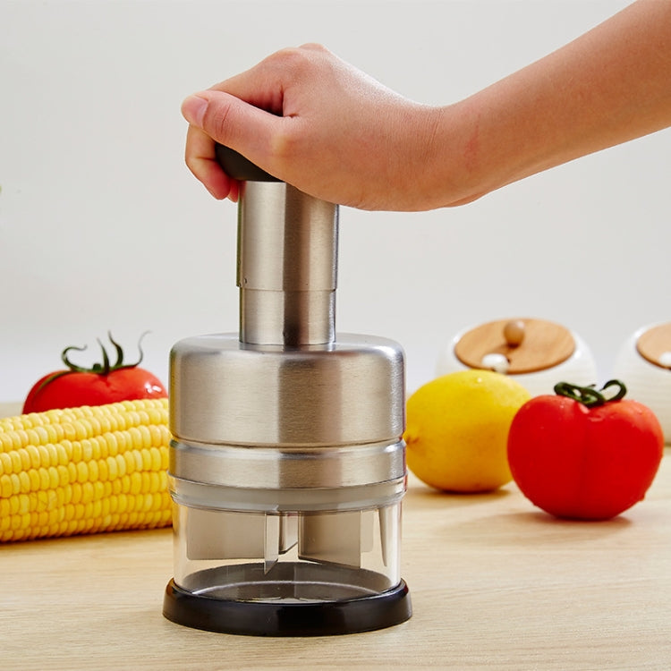 Stainless Steel Vegetable Cutter Kitchen Gadgets Onion Press Garlic Press Default Title