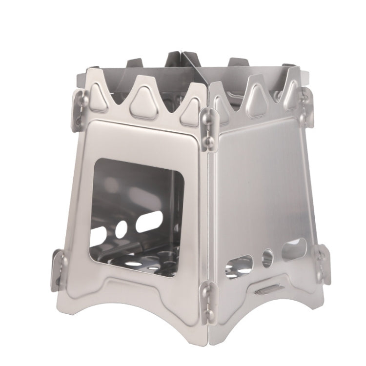 Stainless Steel Picnic Stove Wilderness Survival Foldable Stove, Foldable Stove Foldable Stove
