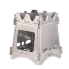 Stainless Steel Picnic Stove Wilderness Survival Foldable Stove, Foldable Stove Foldable Stove