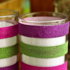 50 Rolls / Box Glitter Tape Hand Ledger Decoration Sticker, 50 Rolls / Box