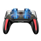 H10 Power Bank – 4 in 1 Dual Fan Cooling Gamepad Game  Auxiliary Button Grip with Stand...