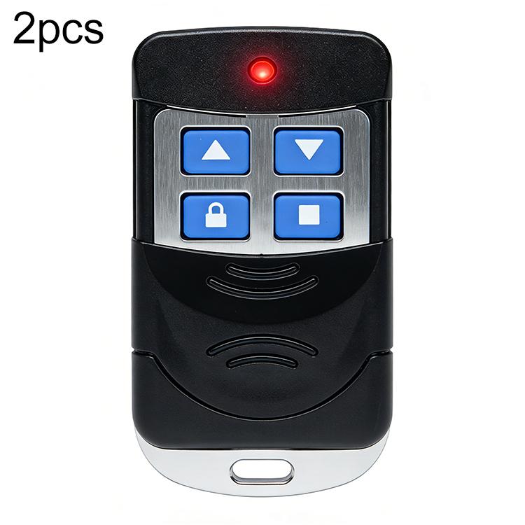 2 PCS Electric Roller Shutter Waterproof Copy Universal Remote Controller Garage Door Remote Control Key, Ordinary Ordinary 433MHz