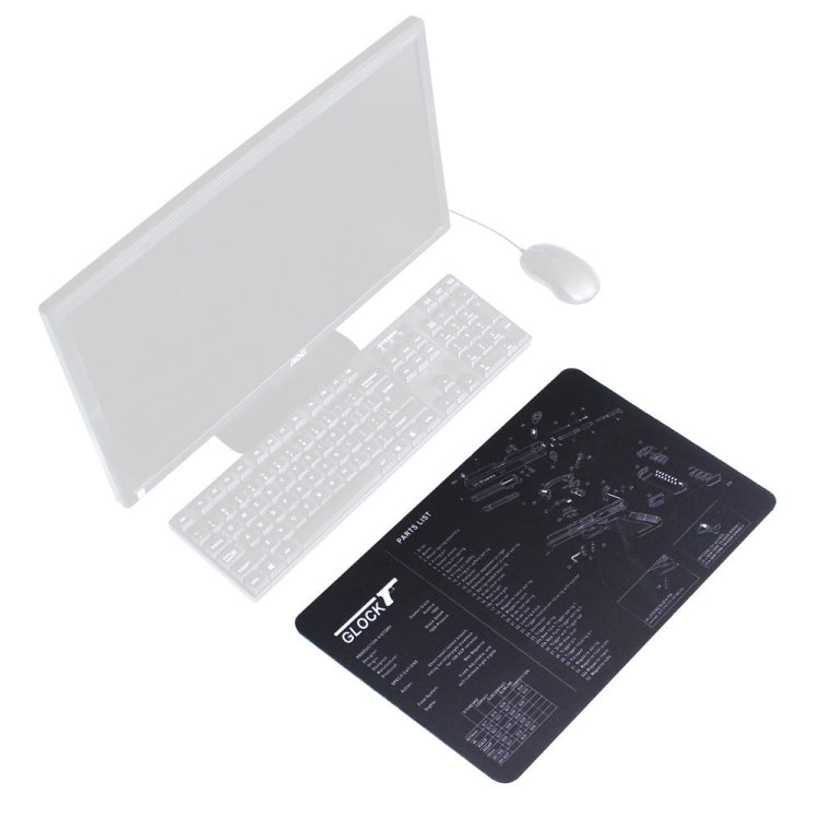 2 PCS Heat Transfer Non-Slip Single-Sided Office Gaming Mouse Pad, 2mm, 3mm – Non-slip