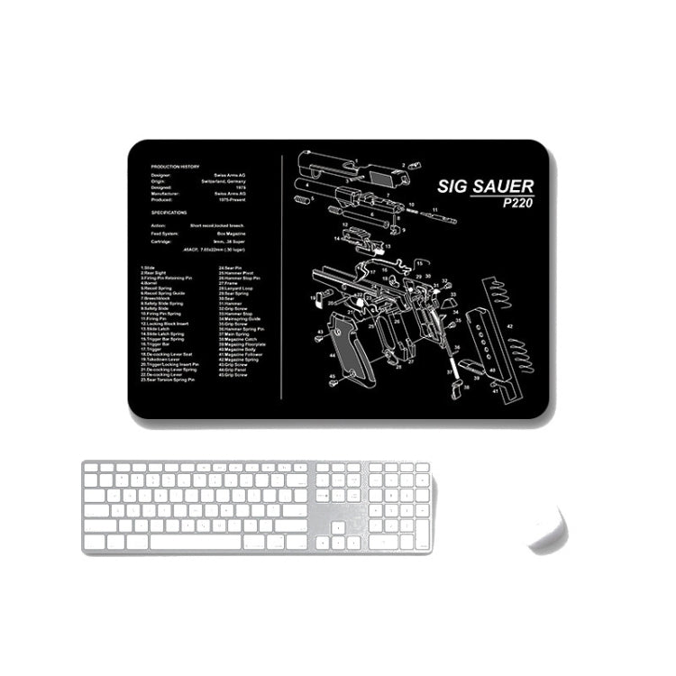 2 PCS Heat Transfer Non-Slip Single-Sided Office Gaming Mouse Pad, 2mm, 3mm – Non-slip 3mm SPS-SigP220