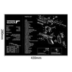 2 PCS Heat Transfer Non-Slip Single-Sided Office Gaming Mouse Pad, 4mm, 5mm – Non-slip