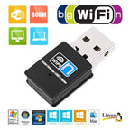 RTL8192EU 300Mbps Mini USB Wireless Network Card – Durable Build, Easy to Use