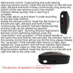 Electric Garage Door Controller Rolling Door Roll Gate Remote Control Plug-Chain Motor Receiver, without Cable