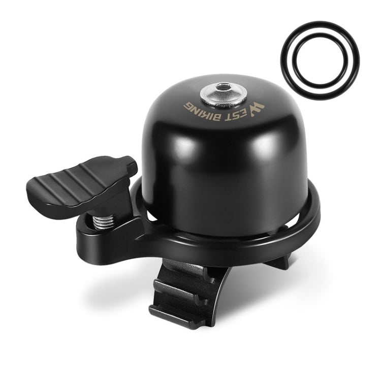 WEST BIKING YP0706048 Bicycle Copper Bell Mountain Bike Mini Bell, West Biking Bicycle Bell(Black), West Biking Bicycle Bell(Golden) West Biking Bicycle Bell(Black) Black