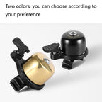 WEST BIKING YP0706048 Bicycle Copper Bell Mountain Bike Mini Bell, West Biking Bicycle Bell(Black), West Biking Bicycle Bell(Golden)