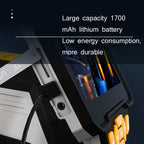 Industrial Dual-Lens Endoscope HD Handheld Screen Pipe Car Inspection Tool, Line Length 1m, Line Length 5m, Line Length 10m