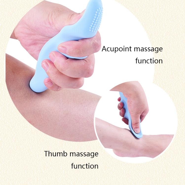 Silicone Thumb Bump Massager Muscle Relaxation Massage Fascia Device, Thumb Pink, Thumb Blue, Thumb Gray, Thumb Green, Resin Pink, Resin Jade, Quadratic Pink, Quadratic Blue, Quadratic Gray, Quadratic Orange – Durable Build, Easy to Use