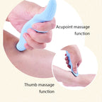 Silicone Thumb Bump Massager Muscle Relaxation Massage Fascia Device, Thumb Pink, Thumb Blue, Thumb Gray, Thumb Green, Resin Pink, Resin Jade, Quadratic Pink, Quadratic Blue, Quadratic Gray, Quadratic Orange – Durable Build, Easy to Use
