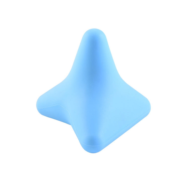 Silicone Thumb Bump Massager Muscle Relaxation Massage Fascia Device, Thumb Pink, Thumb Blue, Thumb Gray, Thumb Green, Resin Pink, Resin Jade, Quadratic Pink, Quadratic Blue, Quadratic Gray, Quadratic Orange – Durable Build, Easy to Use Quadratic Blue