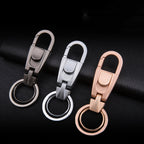 JOBON ZB-071 Men Waist Hang Keychain Simple Car Key Chain Pendant Keychain, ZB-071 – Wear-resistant, Electroplating