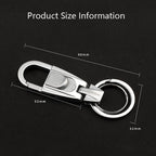 JOBON ZB-071 Men Waist Hang Keychain Simple Car Key Chain Pendant Keychain, ZB-071 – Wear-resistant, Electroplating