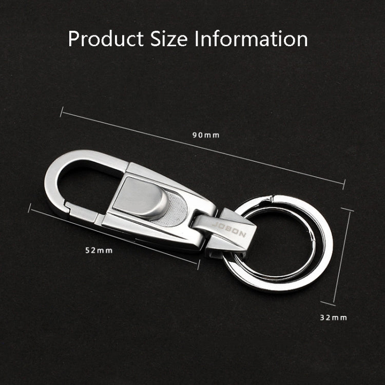 JOBON ZB-071 Men Waist Hang Keychain Simple Car Key Chain Pendant Keychain, ZB-071 – Wear-resistant, Electroplating