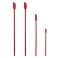 4 in 1 Silicone Mini-Pointed Scraper Lengthening Cosmetic Bottle Scraper Jam Spatula Set, 4 in 1 Red, 4 in 1 Black, 4 in 1 Colorful, 4 in 1 Purple, 4 in 1 Green 4 in 1 Red Red