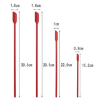4 in 1 Silicone Mini-Pointed Scraper Lengthening Cosmetic Bottle Scraper Jam Spatula Set, 4 in 1 Red, 4 in 1 Black, 4 in 1 Colorful, 4 in 1 Purple, 4 in 1 Green