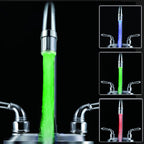 LED Faucet Color Changing Luminous Faucet, Specification: Temperature Control Three Colors, Temperature Control Three Colors Temperature Control Three Colors