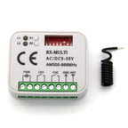 LZ-068 Garage Door Rolling Code Fixed Code Multi-Frequency Remote Control Receiver Switch Default Title