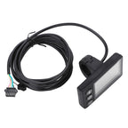 LCD Display Electric Bicycle Dashboard, B Type 36V / 48V – Waterproof, TPU