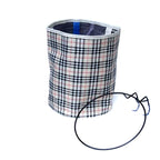 Bicycle Basket Cloth Hanging Basket Folding Bicycle Basket, Black Square, Beige Square, Blue Square, Red Square